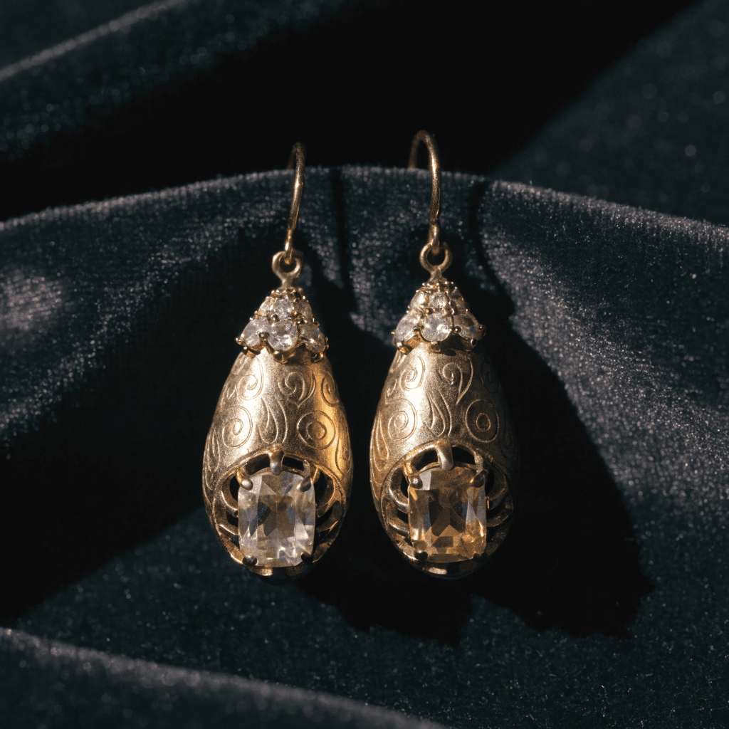 Boucles d'oreilles dormeuses