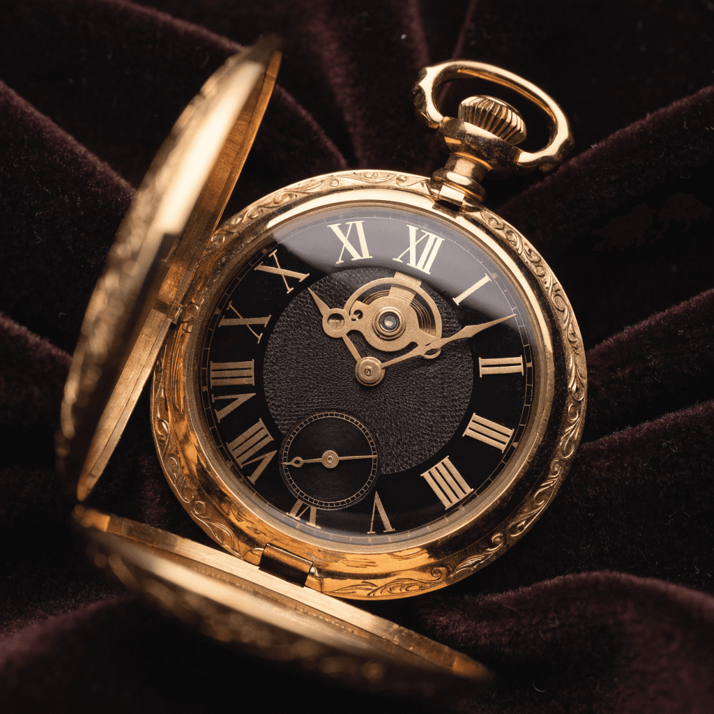 Montre à gousset en or