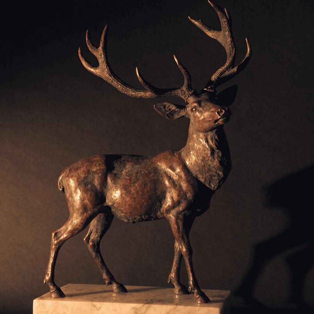 Bronze animalier — cerf