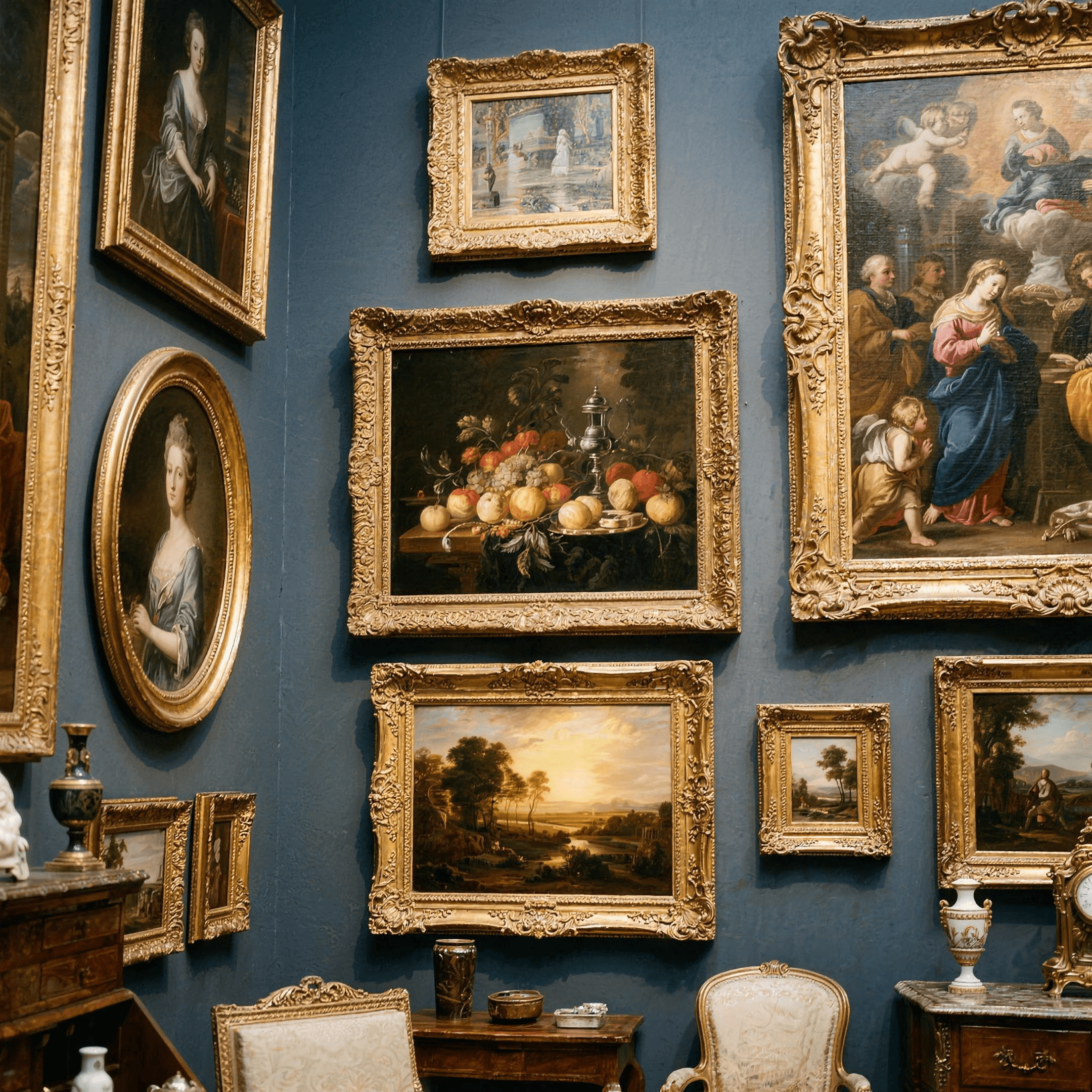 Tableaux et peintures - Antiquités Heitzmann